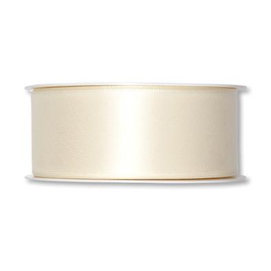 Traka, saten, krema, 40 mm, 1M