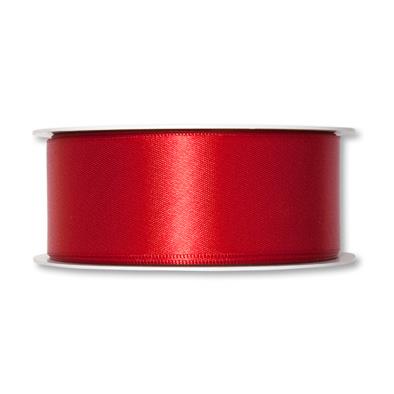Traka, saten, crvena 40 mm, 1M
