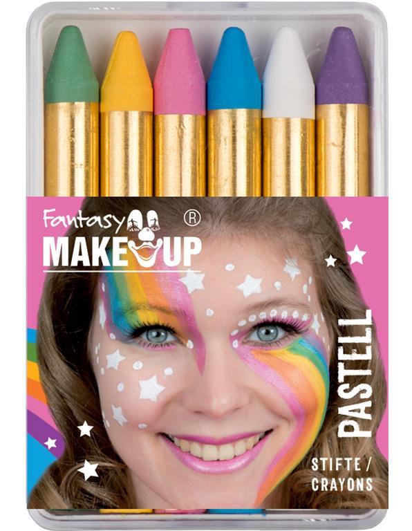 FANTASY Aqua voštane boje set 6 pastelni