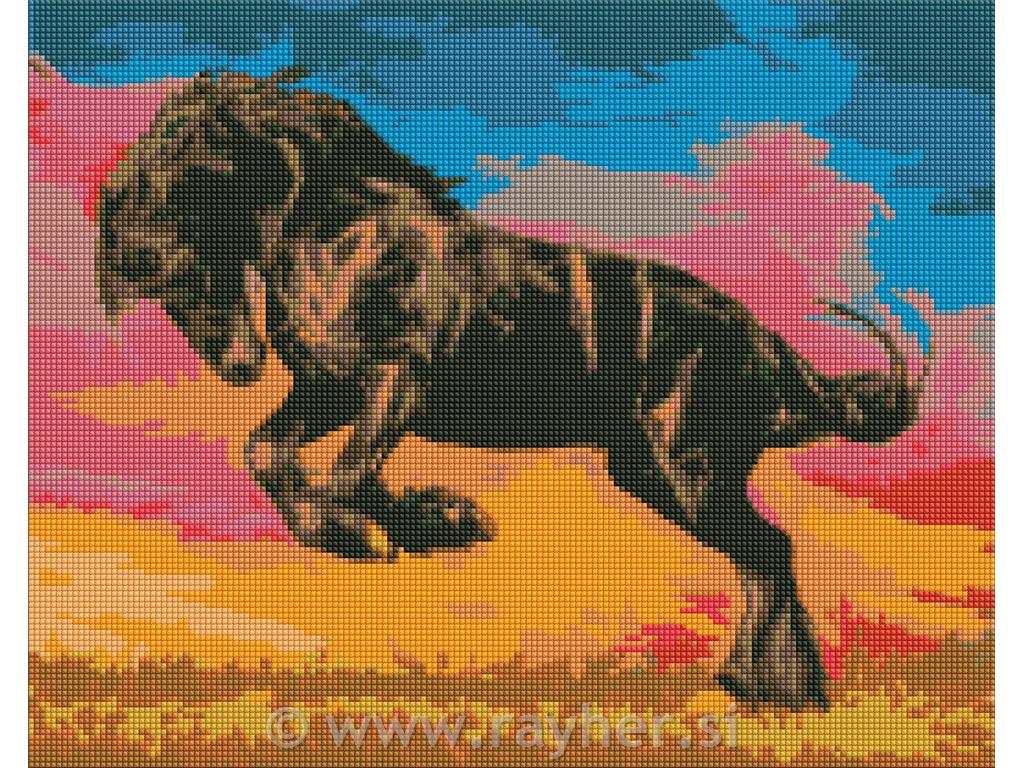 Dijamantni mozaik, Majestic mustang, 40x50 cm