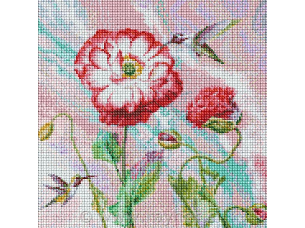 Dijamantni mozaik, Light etude, 40x40 cm