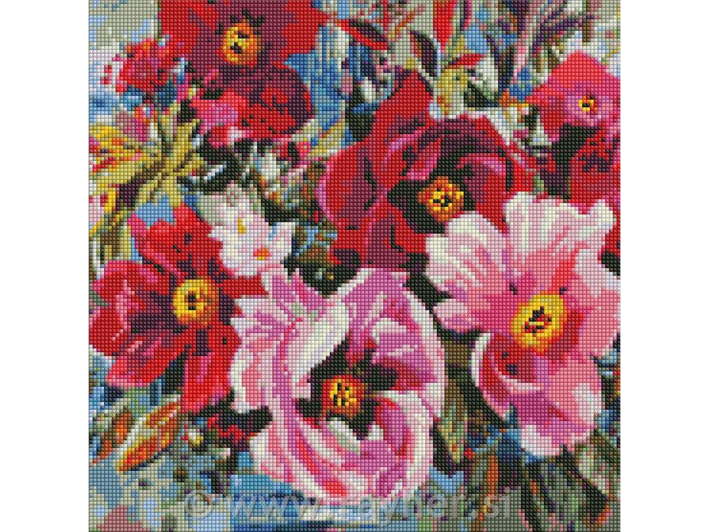 Dijamantni mozaik, Spring beauty, 40x40 cm