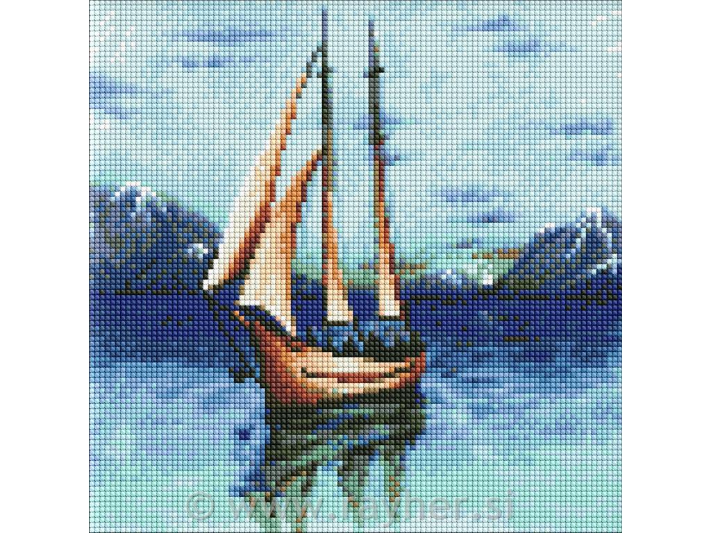 Dijamantni mozaik, The romance of the se, 30x30 cm