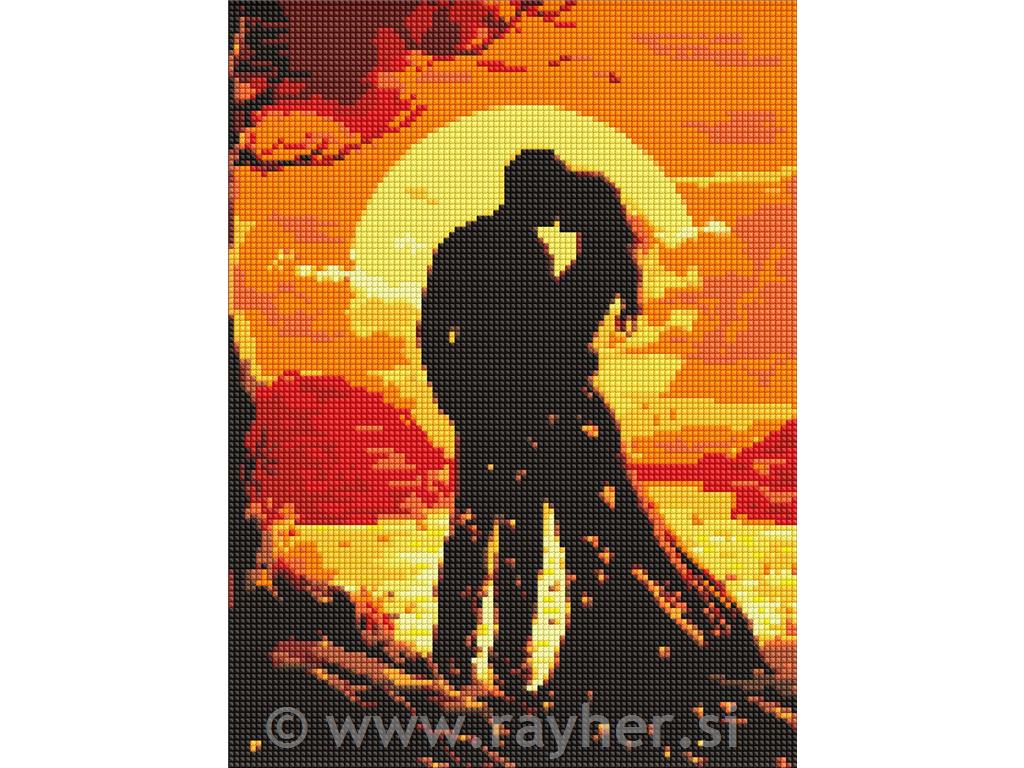 Dijamantni mozaik, Romance of the senses, 30x40 cm