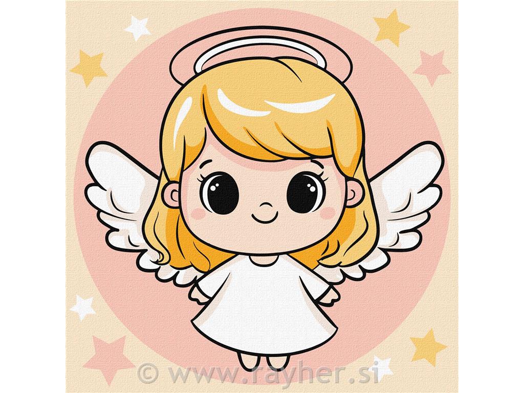 Slikanje po brojevima Kids, Angel