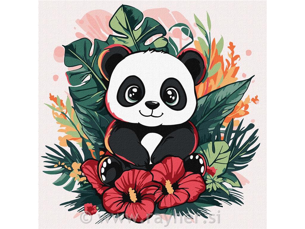 Slikanje po brojevima Kids, Panda