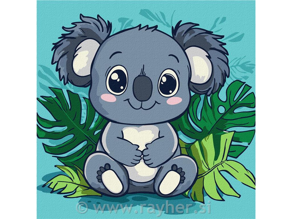 Slikanje po brojevima Kids, Koala