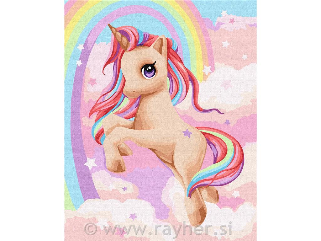 Slikanje po brojevima Kids, Unicorn