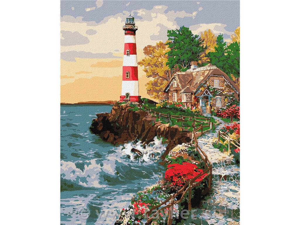 Slikanje po brojevima, Light tower, 40x50 cm