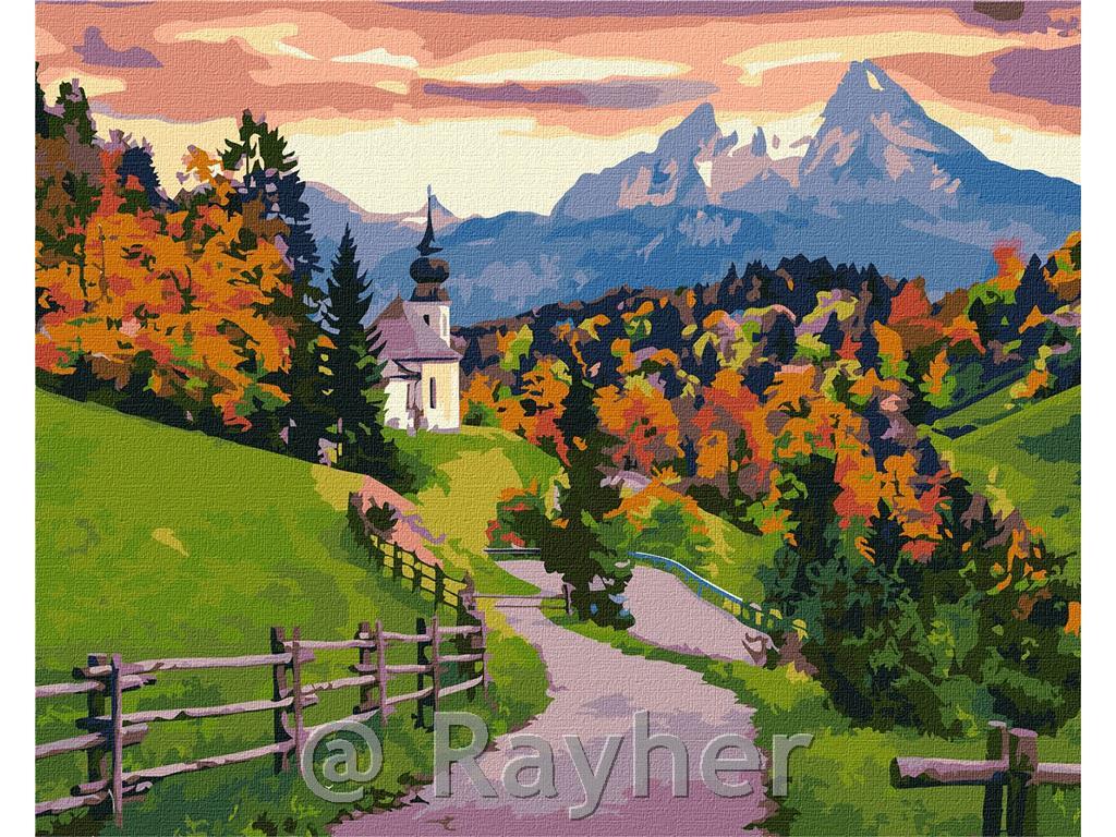 Slikanje po brojevima, Autumn silence, 40x50 cm