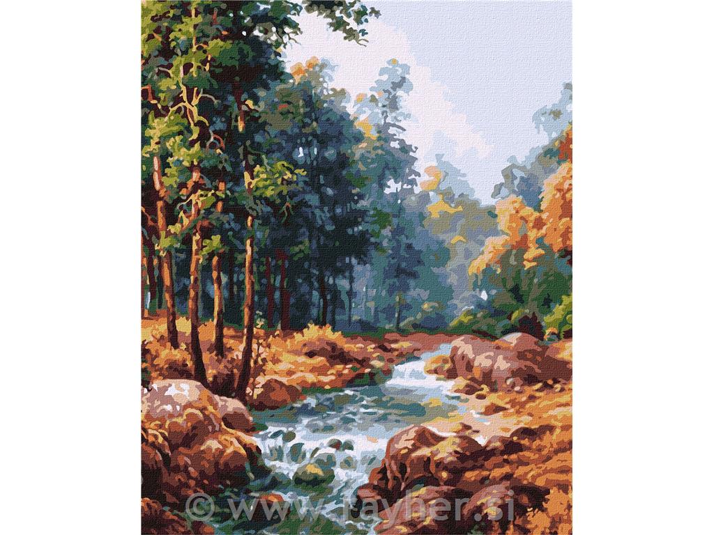 Slikanje po brojevima, Watershed, 40x50 cm