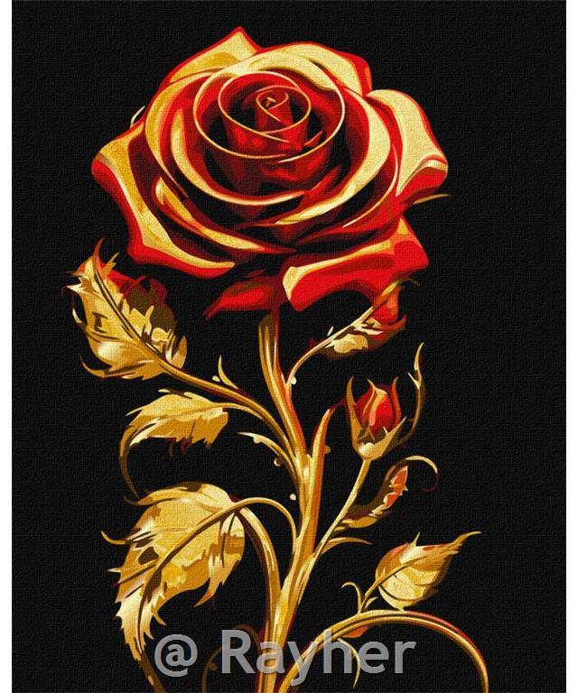 Slikanje po brojevima, Symbol of beauty,s metalnim bojama, 40x50 cm
