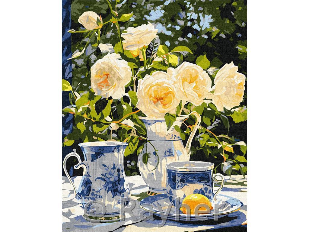 Slikanje po brojevima, An elegant tea party, 40x50 cm