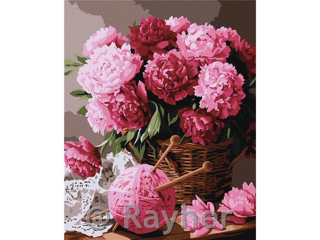 Slikanje po brojevima, Secrets of the petals, 40x50 cm