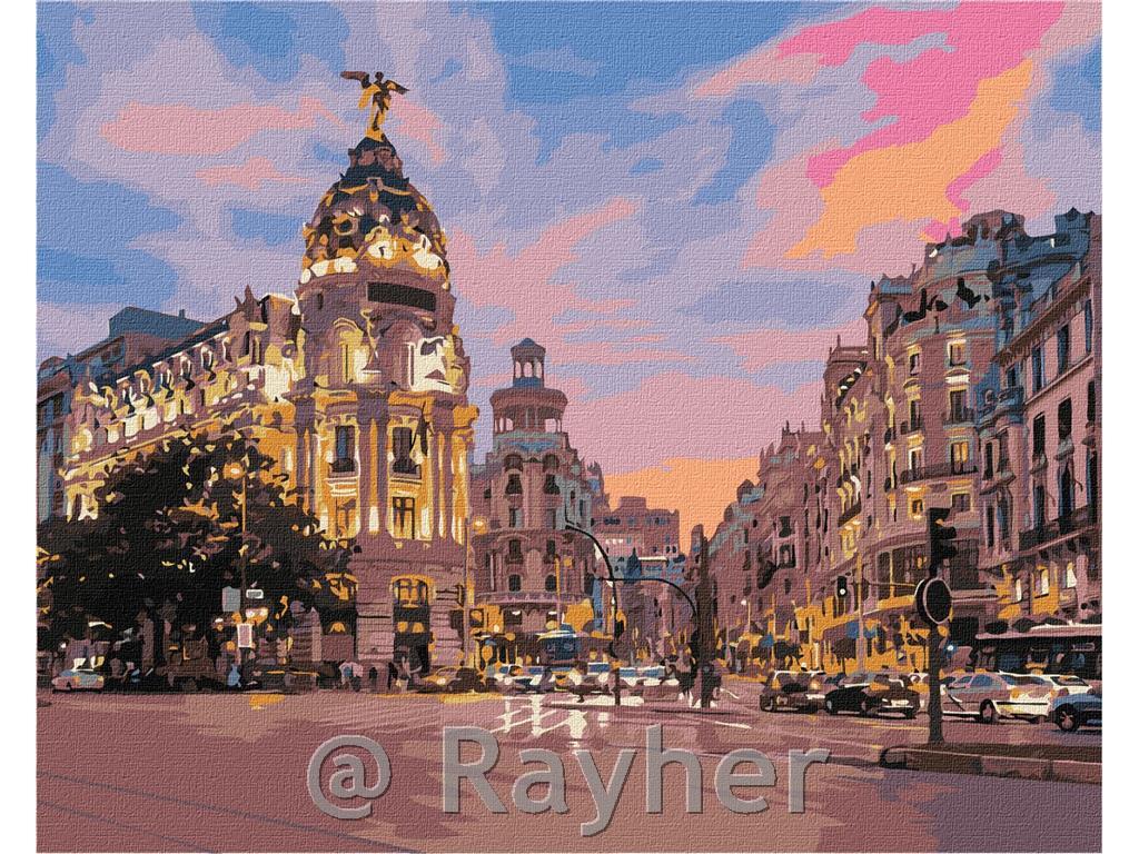 Slikanje po brojevima, Evening Spain, 40x50 cm