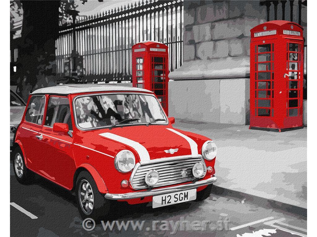 Slikanje po številkah, Colors of London, 40x50 cm