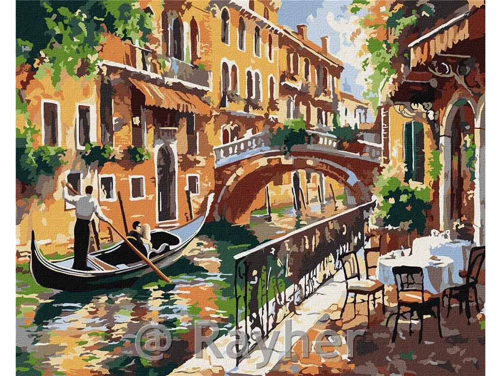 Slikanje po brojevima, Venetian tranquility, 40x50 cm