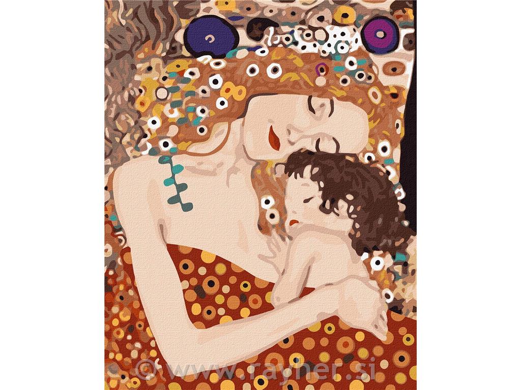 Slikanje po brojevima,Mother and child ©, 40x50 cm
