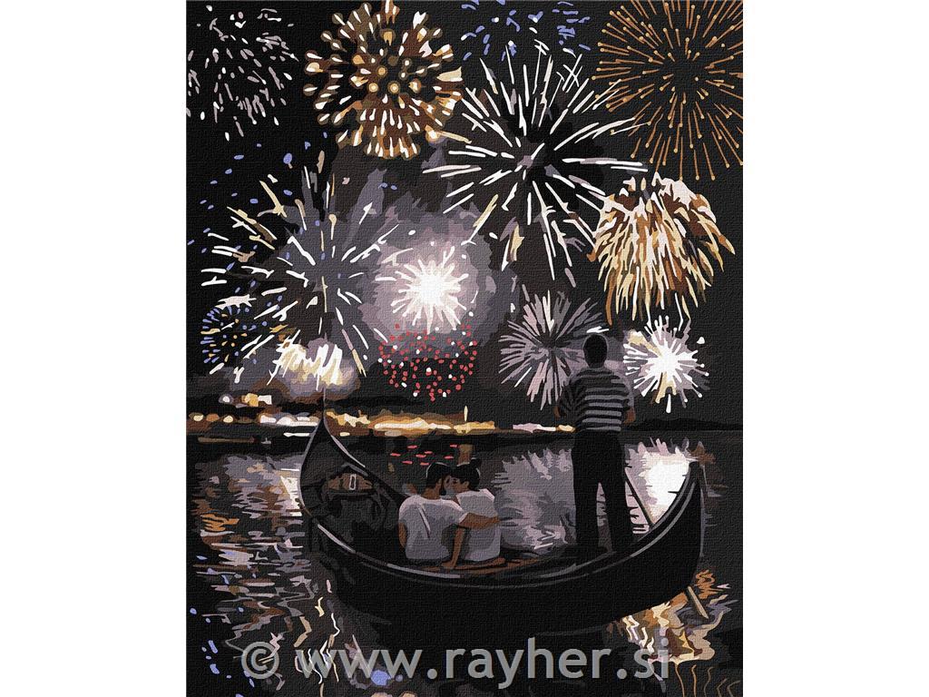 Painting by Numbers, Romantic Venice, 40x50 cm