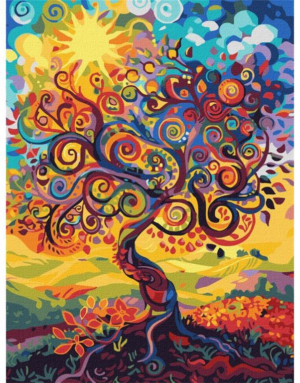 Slikanje po brojevima, Tree of being, 30x40 cm