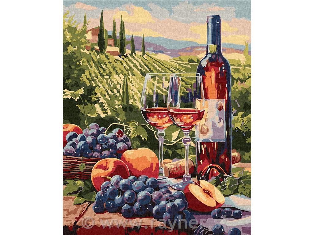 Slikanje po brojevima, Fruit wine, 40x50 cm