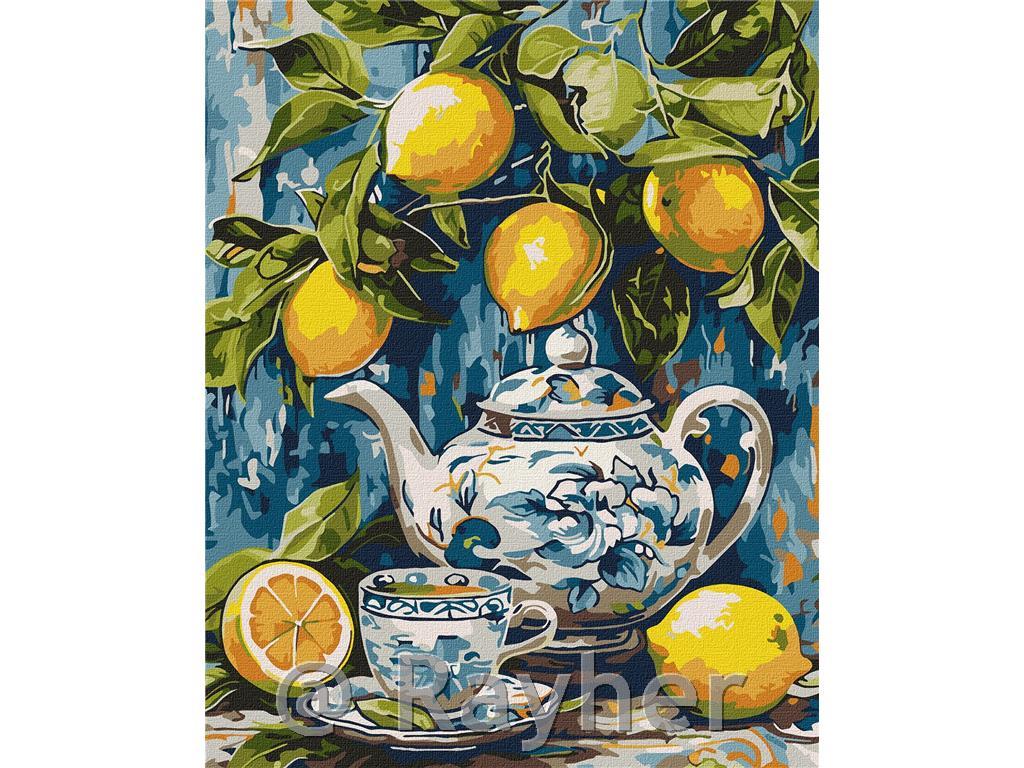 Slikanje po brojevima, Lemons and, 40x50cm