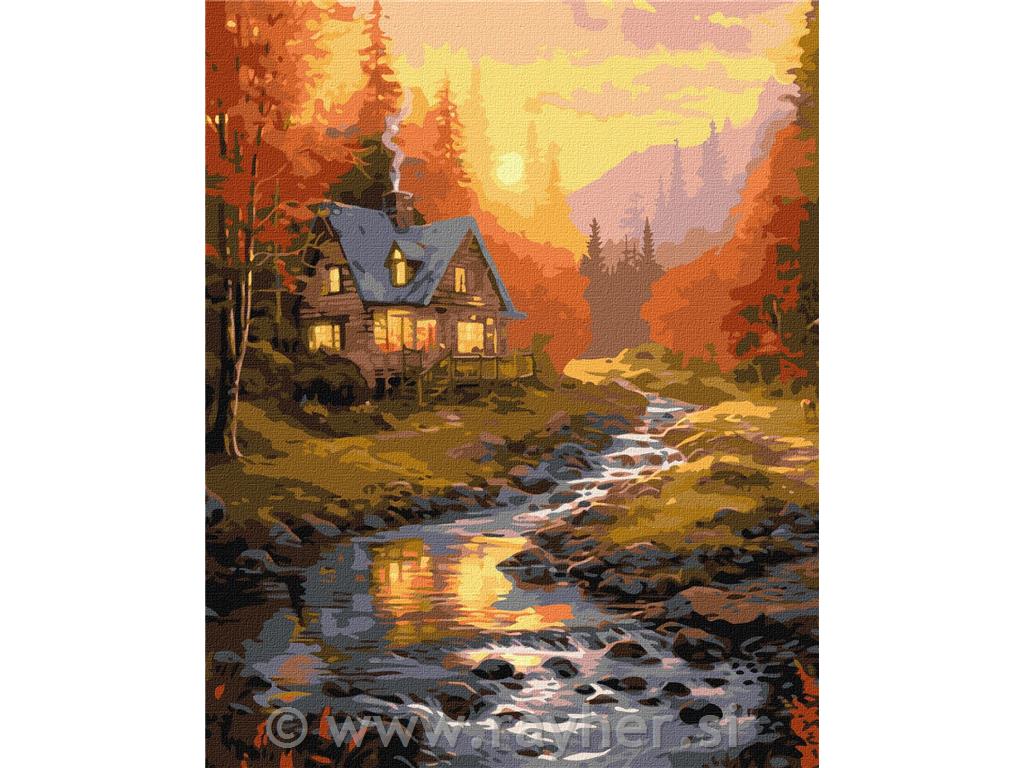 Slikanje po brojevima, Sunny Valley, 40x50 cm