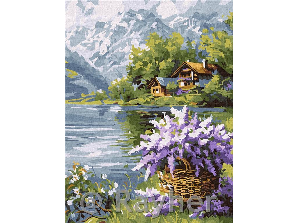 Slikanje po brojevima, Lilac basket, 30x40 cm