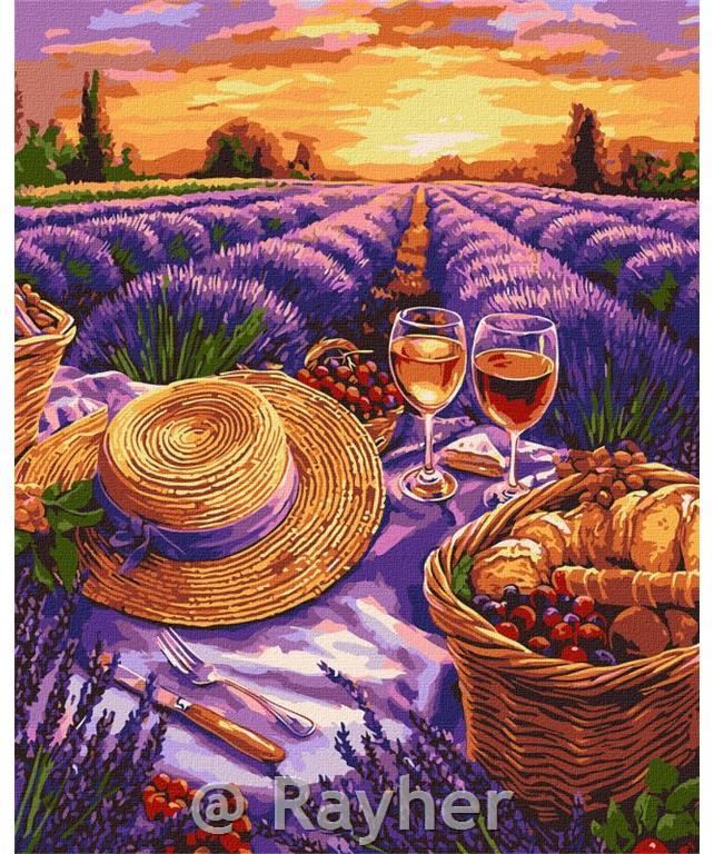Slikanje po brojevima, The purple horizon, 40x50 cm