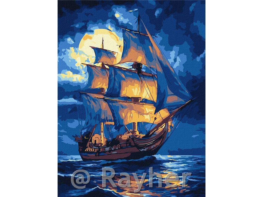 Slikanje po brojevima, Legend waves, 30x40 cm
