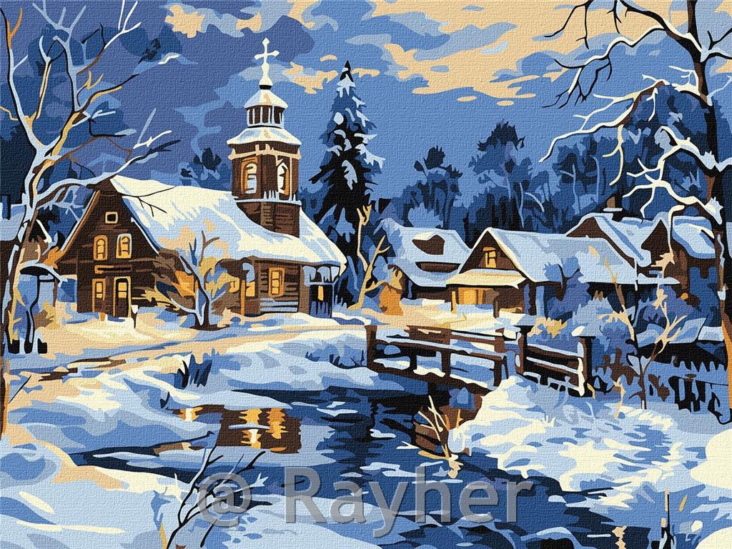 Slikanje po brojevima, Calm Over the River, 30x40 cm