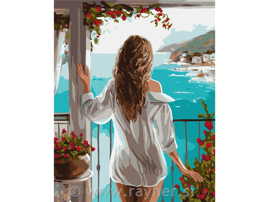 Slikanje po brojevima, Sea distance, 40x50 cm