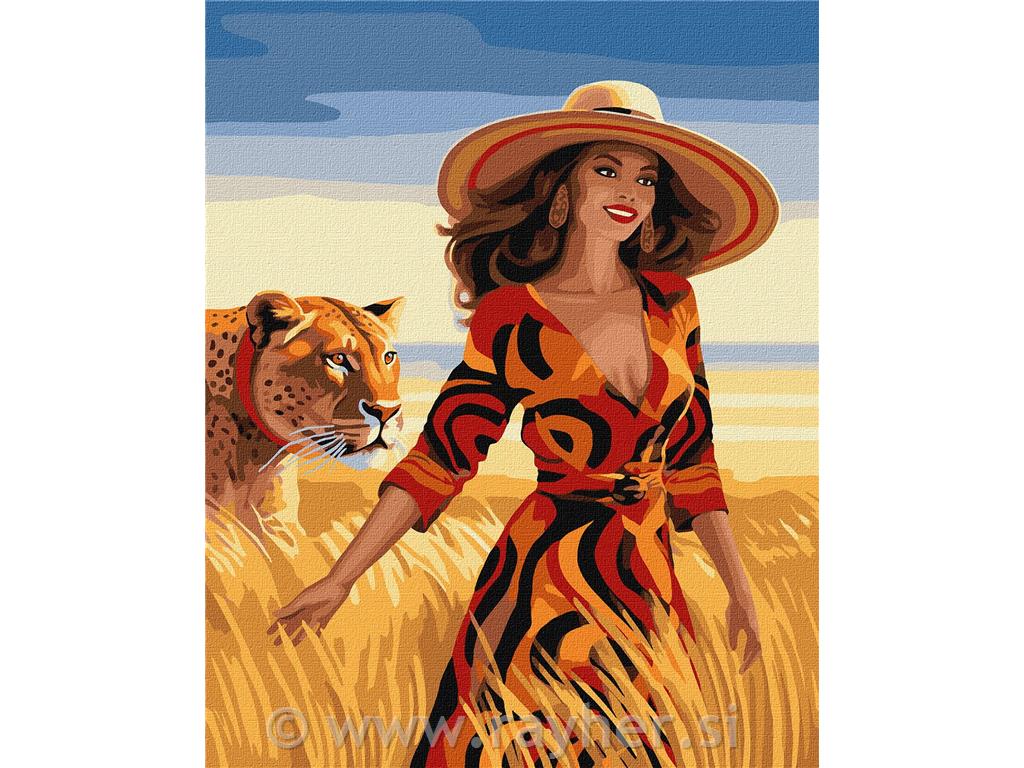 Slikanje po brojevima, Walk in the field, 40x50 cm