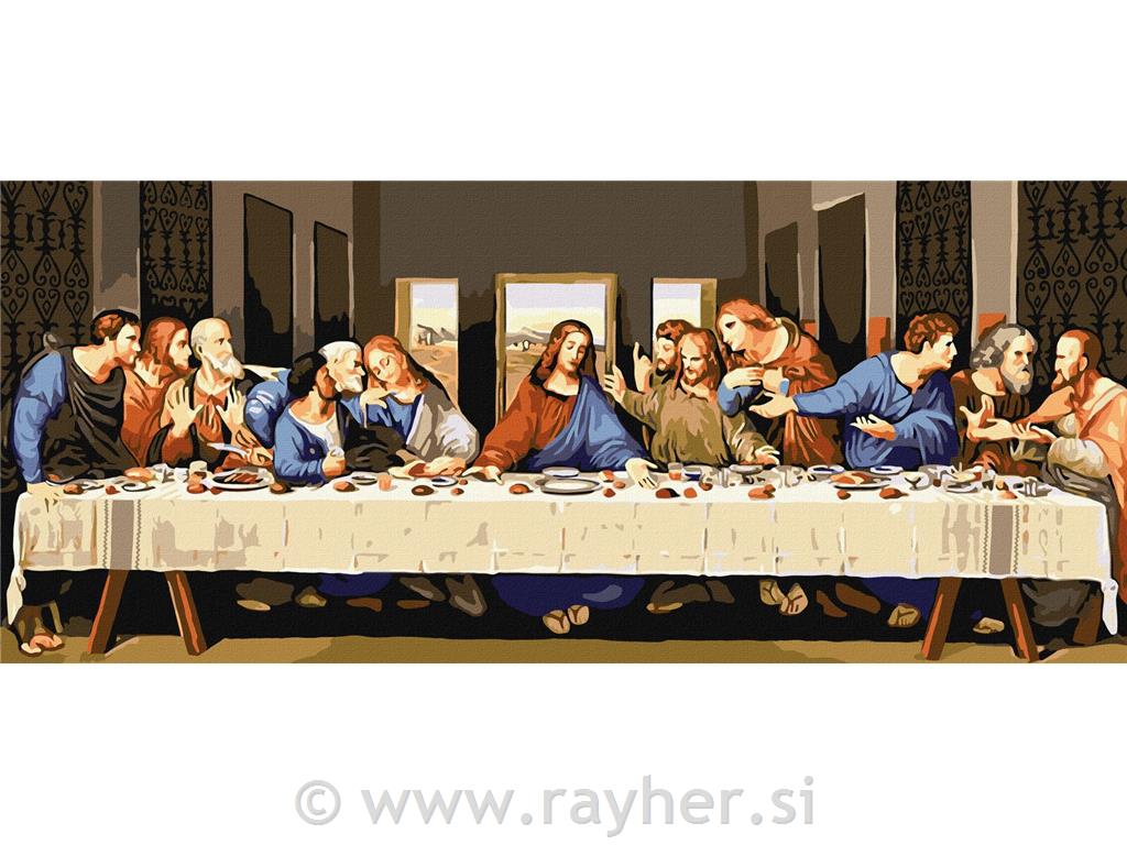 Slikanje po brojevima,The Last Supper30x70