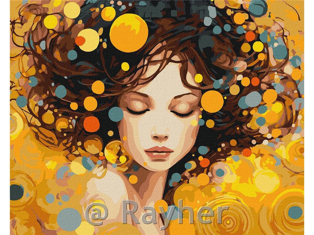 Slikanje po brojevima, A portrait of elegance, 40x50 cm