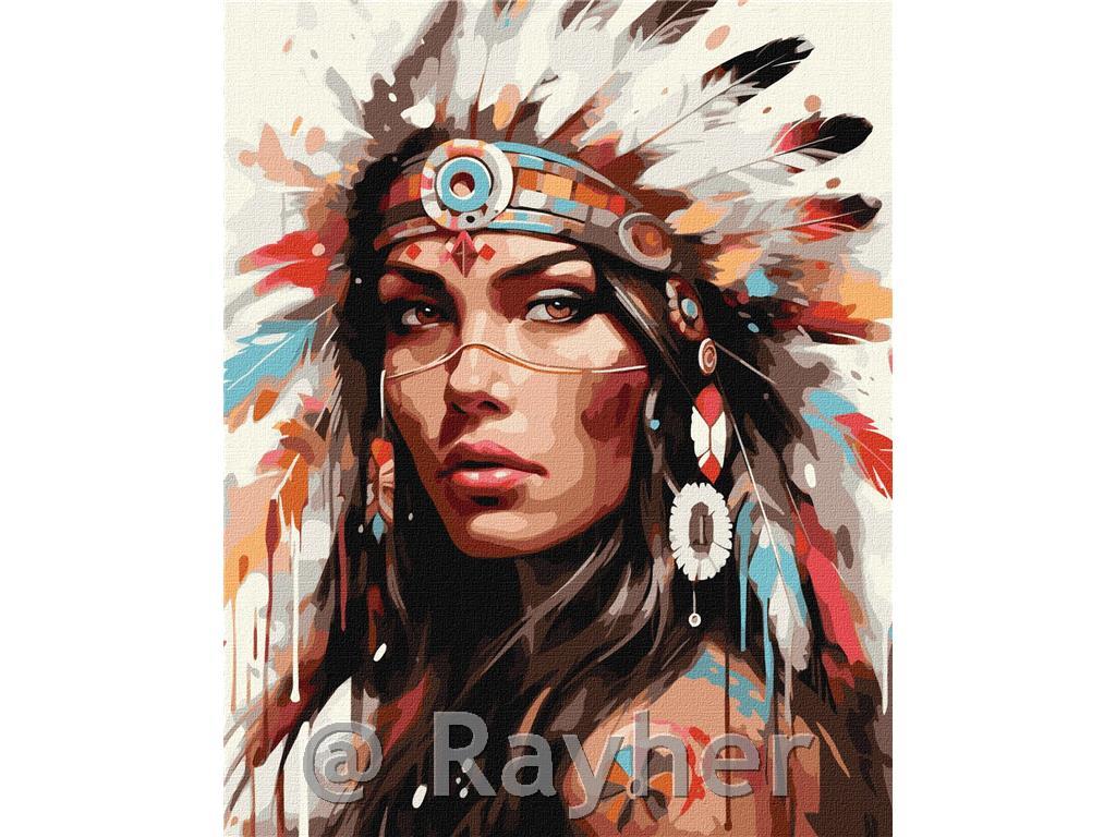 Slikanje po brojevima, Tribal legend, 40x50 cm