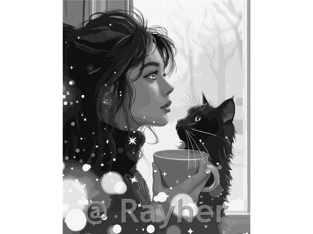 Slikanje po brojevima, Morning silence,40x50 cm