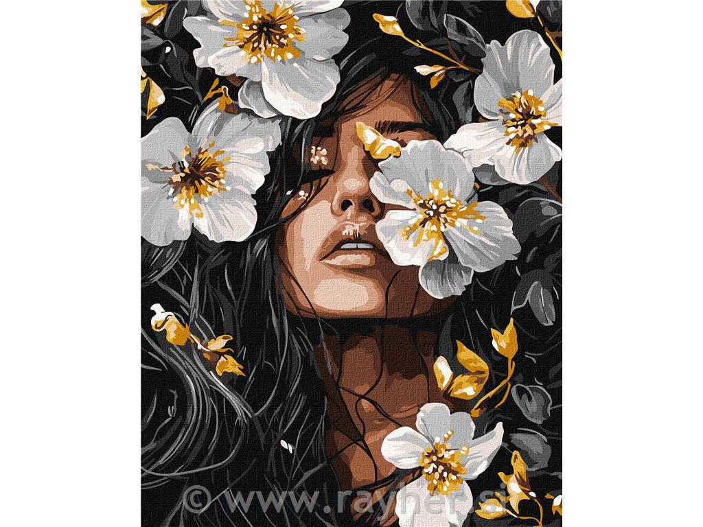 Slikanje po brojevima, The petal music, 40x50 cm