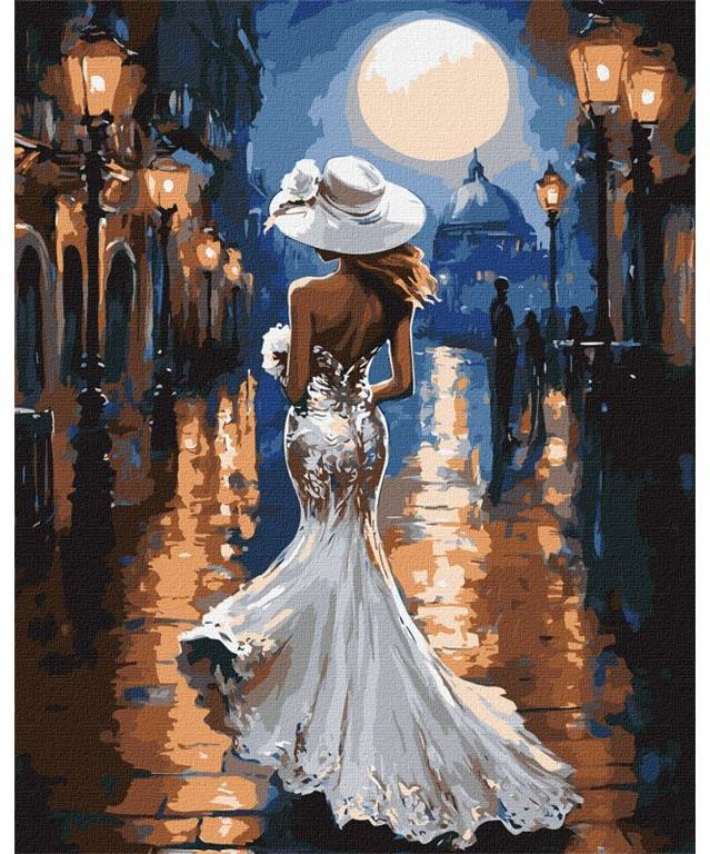 Slikanje po brojevima, Style evening, 40x50 cm