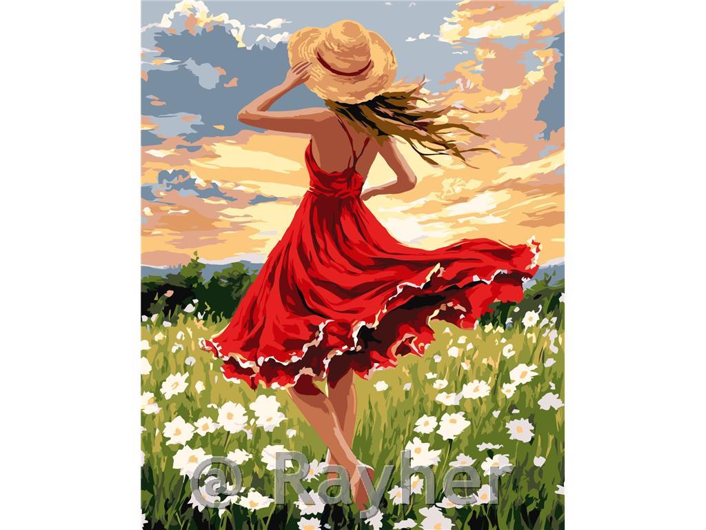 Slikanje po brojevima, Dance in the field, 40x50 cm