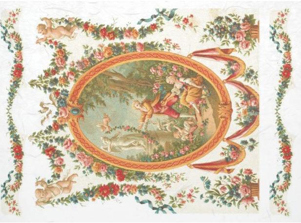 DECOUPAGE PAPIR RIŽIN A4, ZALJUBLJENI PAR