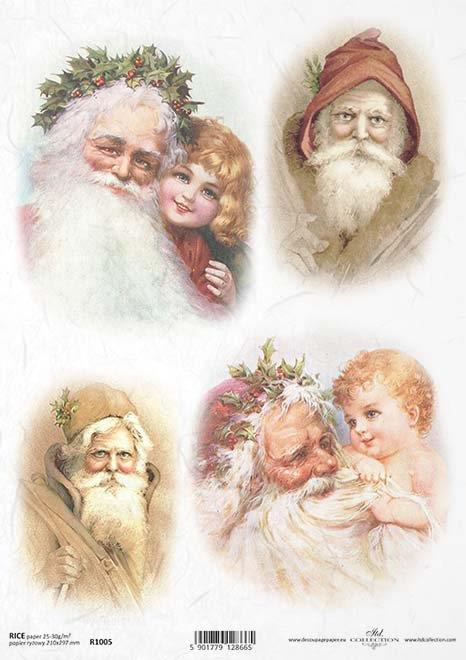 DECOUPAGE PAPIR RIŽIN A4, SVETI NIKOLA