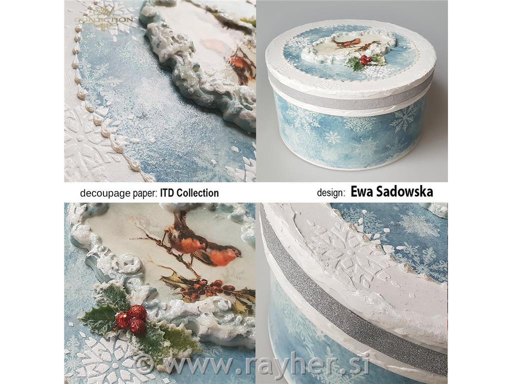 DECOUPAGE PAPIR RIŽIN A4