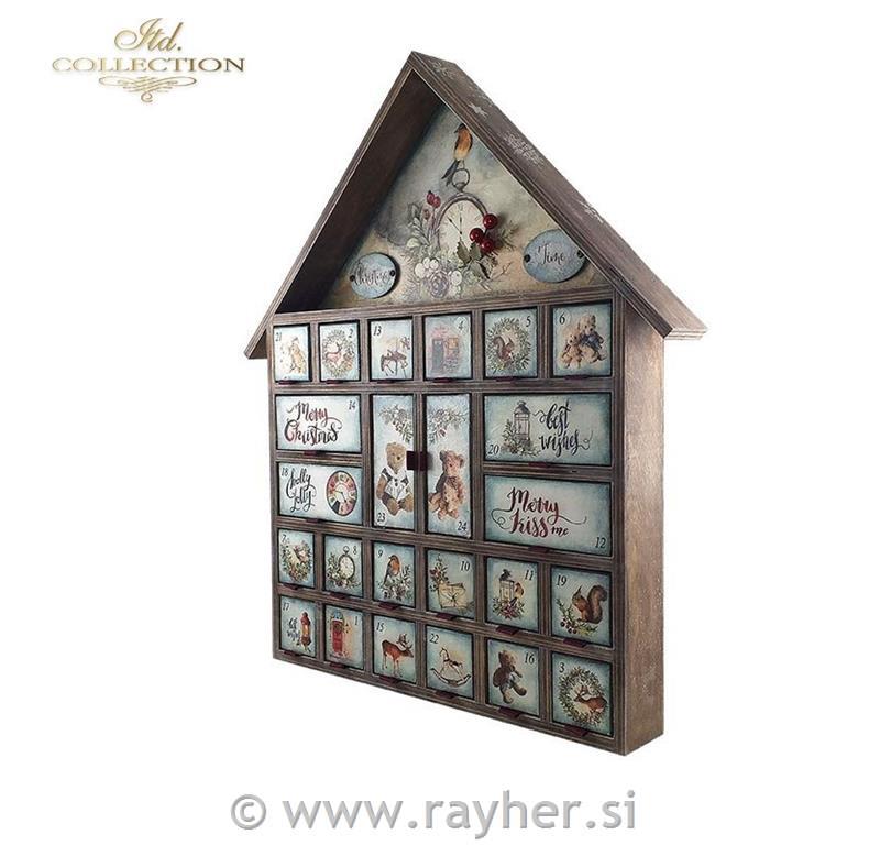 DECOUPAGE PAPIR RIŽIN A4