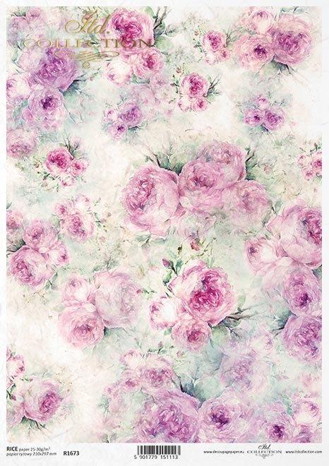 DECOUPAGE PAPIR RIŽIN A4