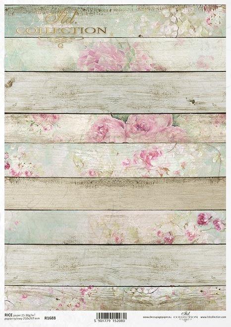 DECOUPAGE PAPIR RIŽIN A4
