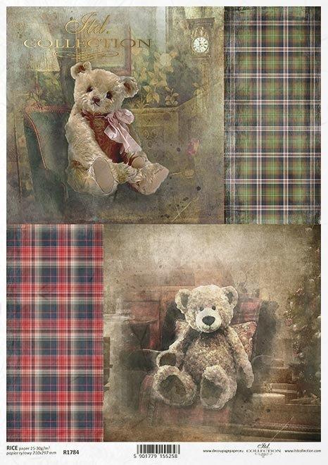 DECOUPAGE PAPIR RIŽIN A4