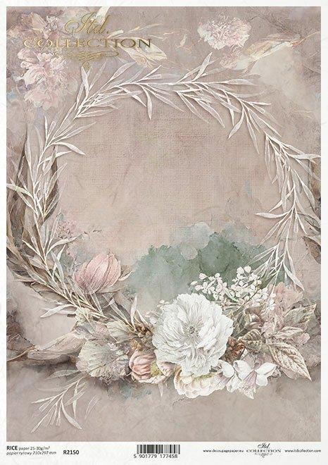 DECOUPAGE PAPIR RIŽIN A4