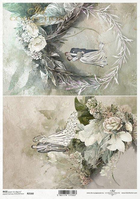 DECOUPAGE PAPIR RIŽIN A4