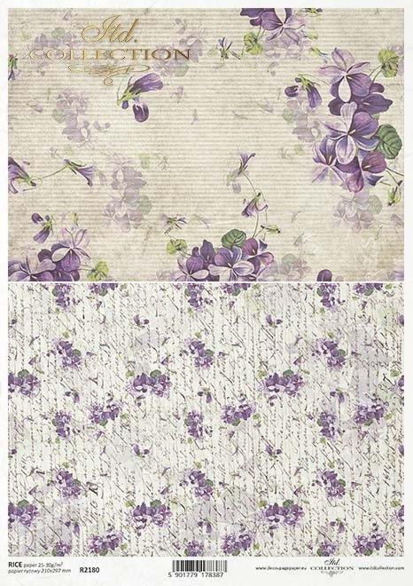 DECOUPAGE PAPIR RIŽIN A4